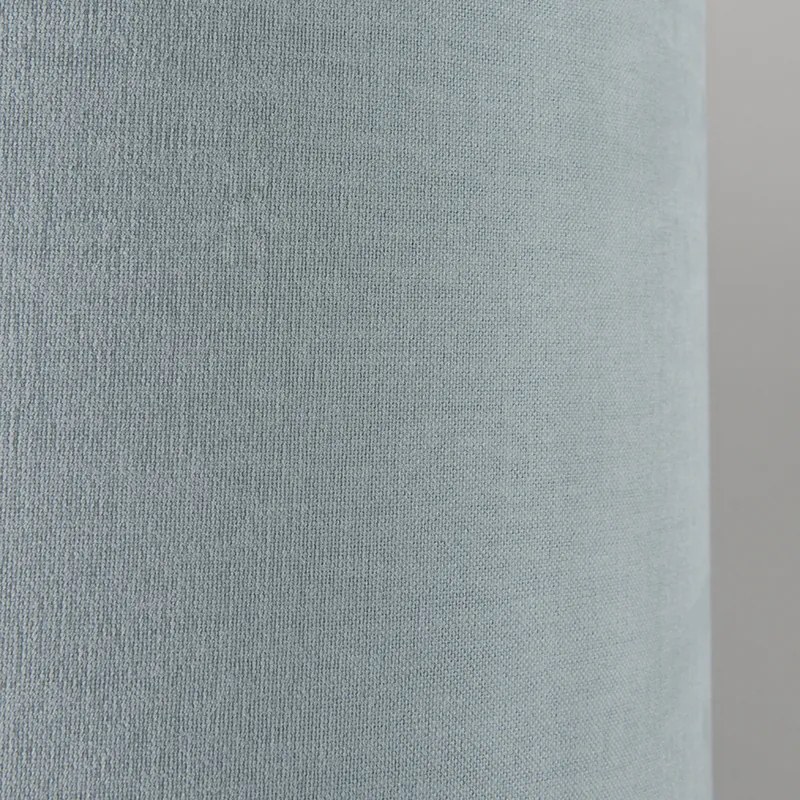 Függőlámpa fekete árnyékolóval 35 cm világoskék állítható - Blitz