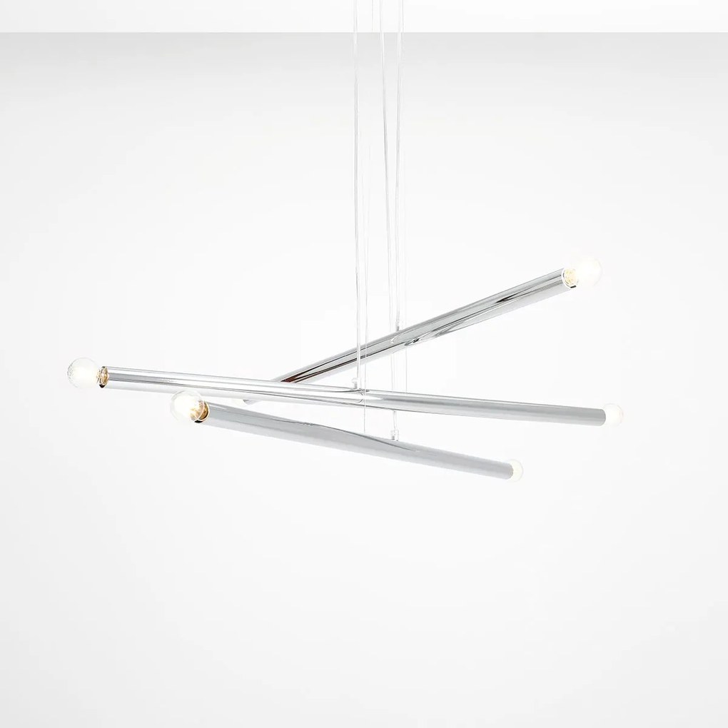 Aldex modern függeszték tubo króm ald1072k4