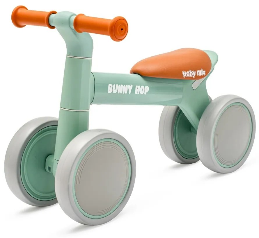 Baby Mix Bunny Hop Ultralight gyerek futóbicikli, zöld