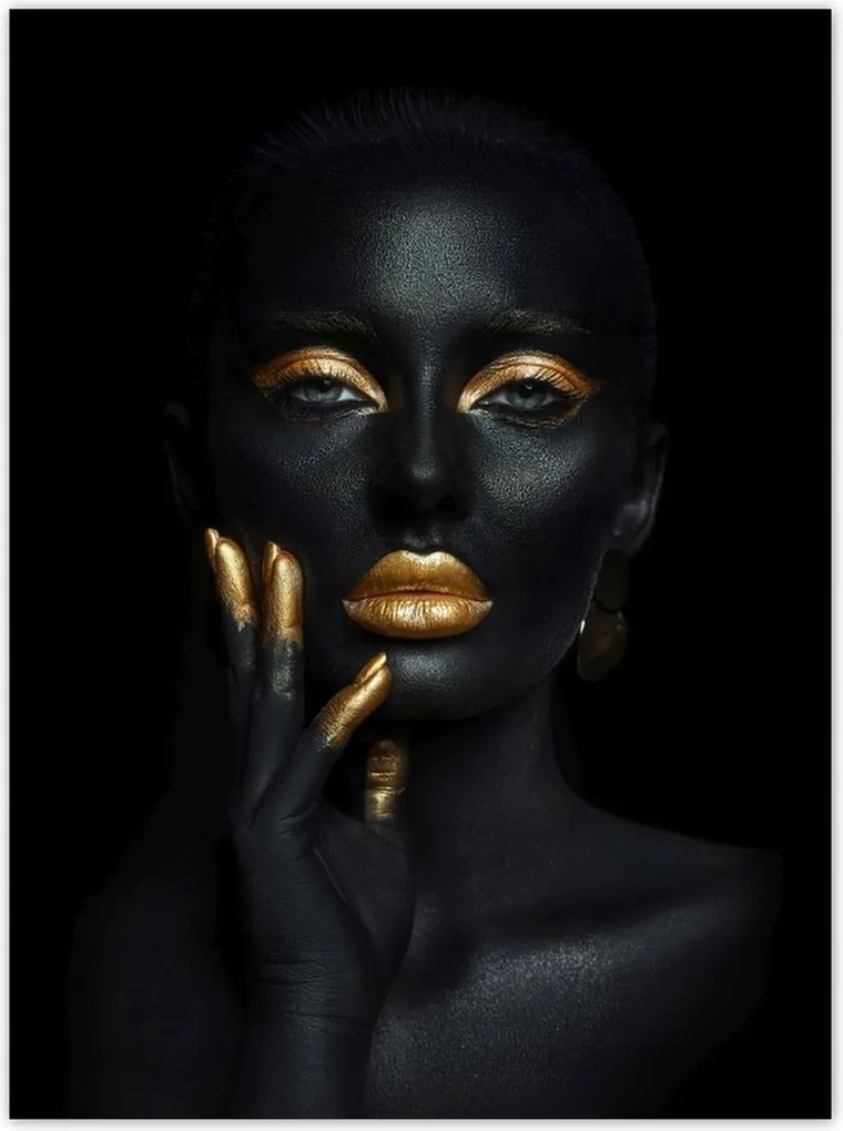 Poszterek 100x135 Aranyozott kép