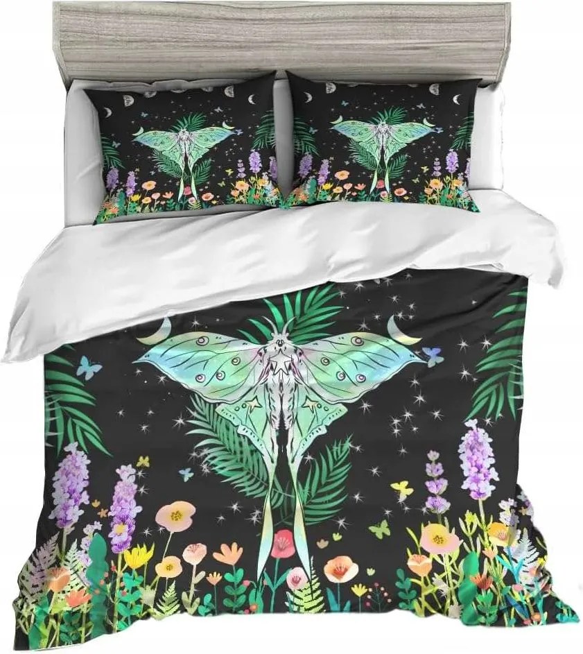 Pillangós ágyneműhuzat garnitúra 155x200 cm +1 párnahuzat 80x80 cm