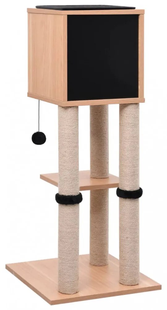 vidaXL macskabútor szizál kaparófákkal 90 cm