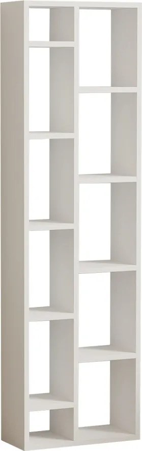 Tomi könyvespolc, fehér, 44,4 cm