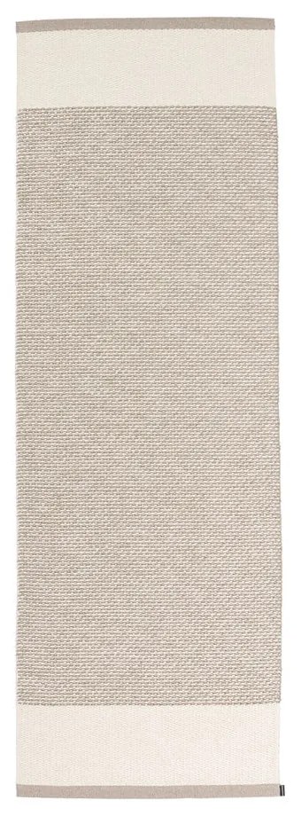 Bézs kültéri-beltéri futószőnyeg 70x200 cm Edit Mud Vanilla – Pappelina