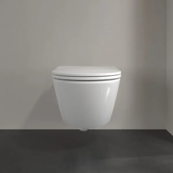 Villeroy & Boch 4670T9R1 - SUBWAY fali WC SoftClose ülőkével, kerámia/fehér