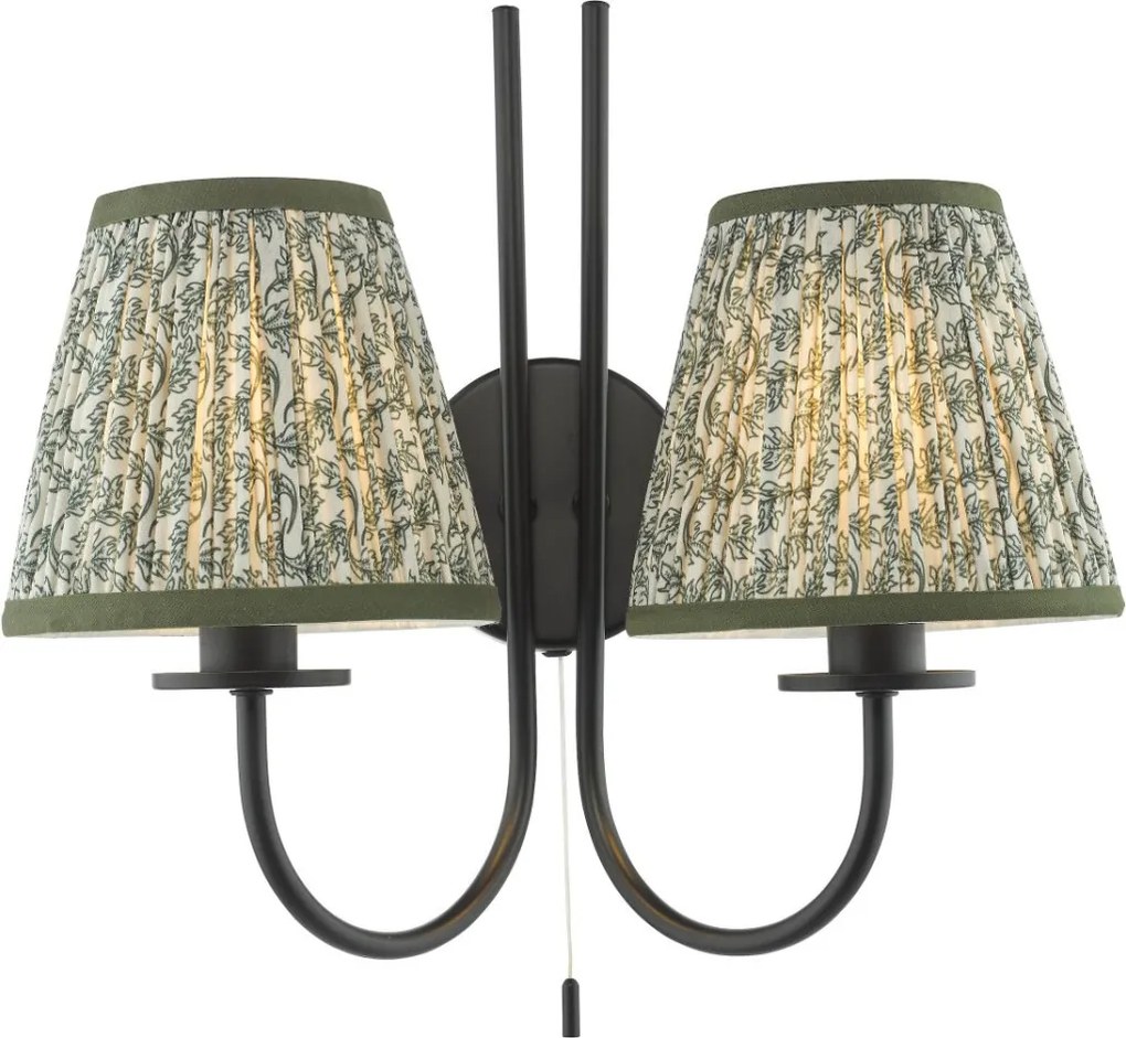 Dar Lighting Becca BEC0922-EST2624 Fali lámpa 2x40w/E14