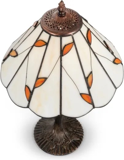 Brilagi - Tiffany-vitrázs asztali lámpa FOLIA 1xE27/60W/230V