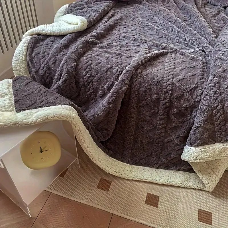 Meleg bárány takaró Homa REDDEA TAUPE