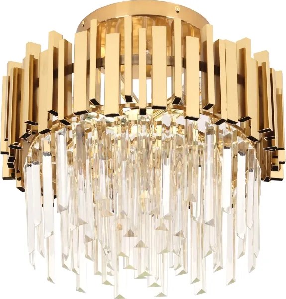Brilagi - Mennyezeti lámpatest VERVE 4xE14/40W/230V átm. 40 cm aranyszínű