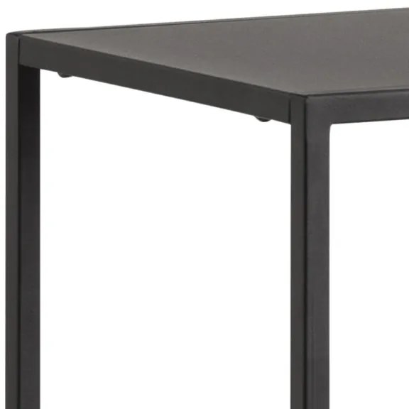 SETH fekete könyvespolc