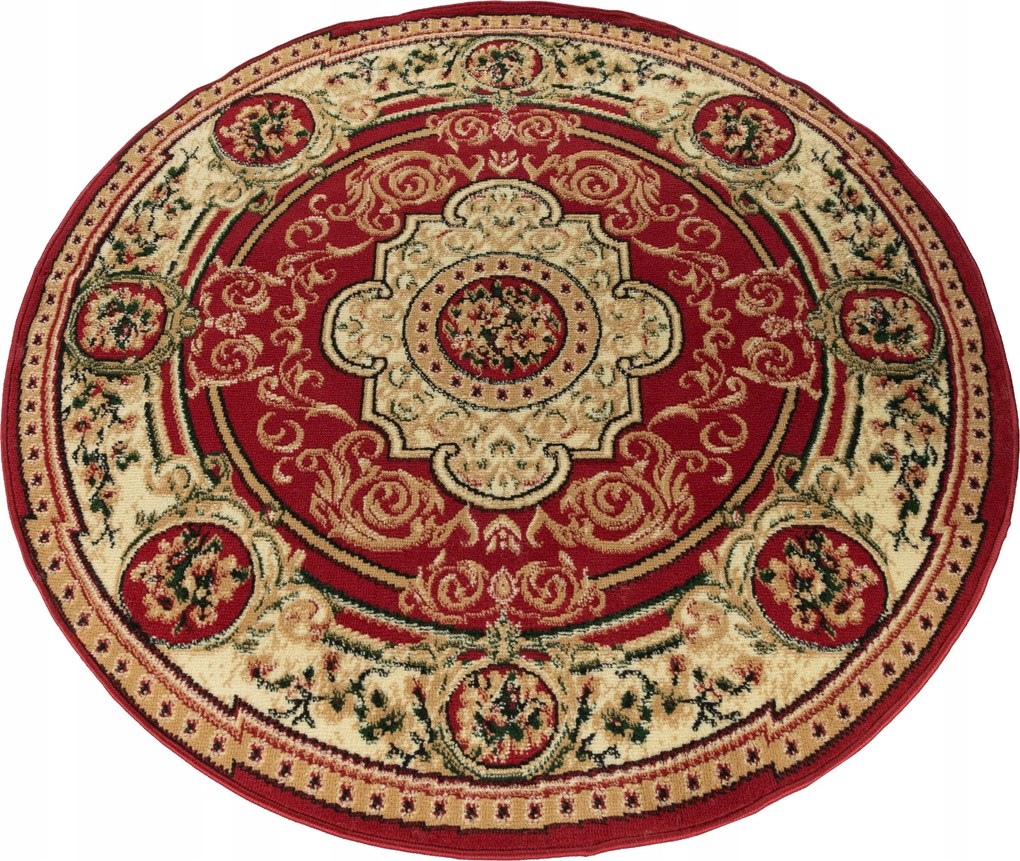 Szőnyeg Kerék Bcf 160x160 Klasszikus Divatos Tömör Török Szőnyeg 28r