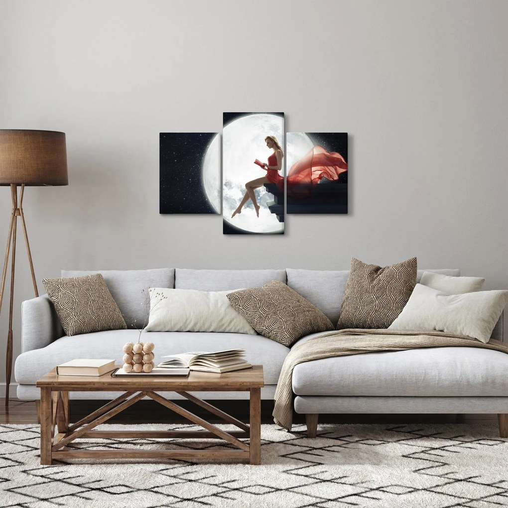Kép - Nő a holdfényben (90x60 cm)