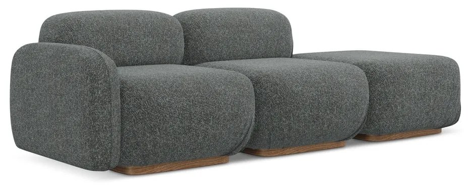 Szürke moduláris heverő (bal oldali) Ailani – Makamii