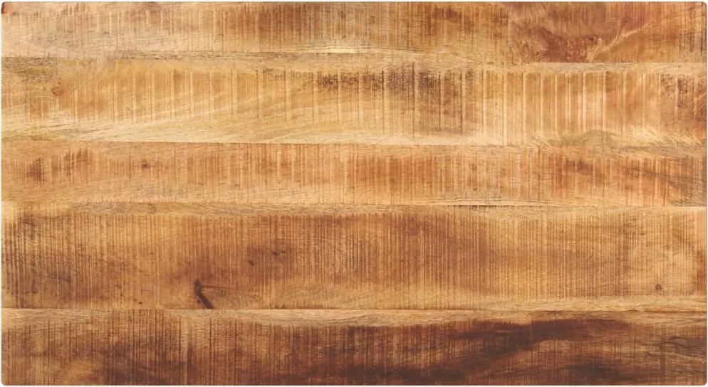 vidaXL tömör nyers mangófa téglalap alakú asztallap 100 x 50 x 2,5 cm