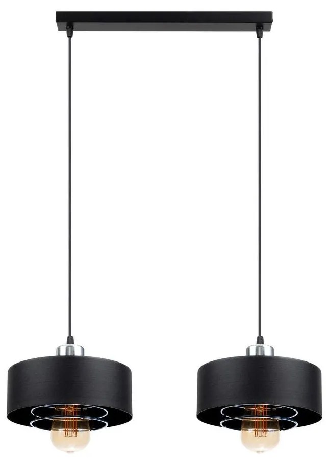 Csillár zsinóron VEST 2xE27/60W/230V