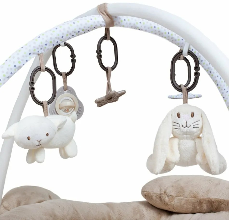 PlayTo Play takaró dallamos mackóval, 90 x 37 cm,90 x 37 cm