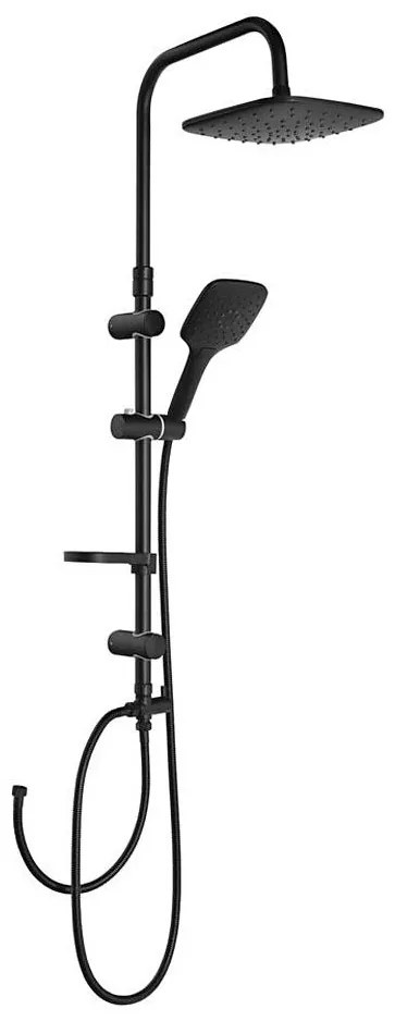 Aqualine - Zuhany készlet KERA matt fekete