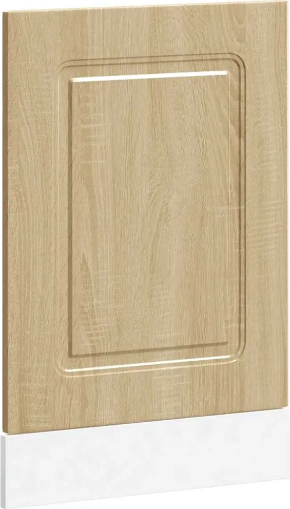 vidaXL mosogatógép panel Kalmar sonoma tölgy 45x1,5x67 cm gépi fa