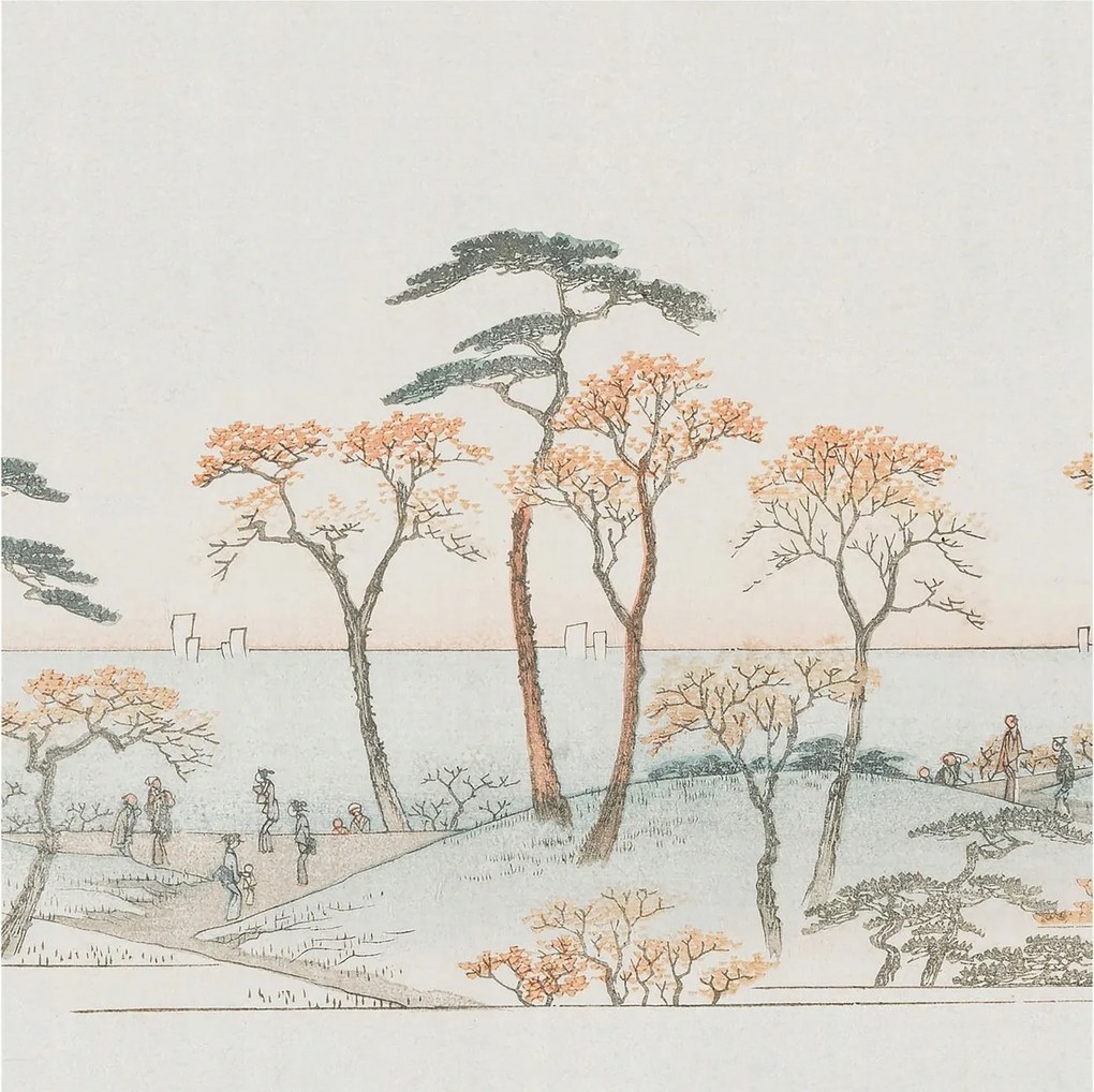 Fotótapéta Flizelin Fali Szett Csendes táj 250x250 ragasztóval