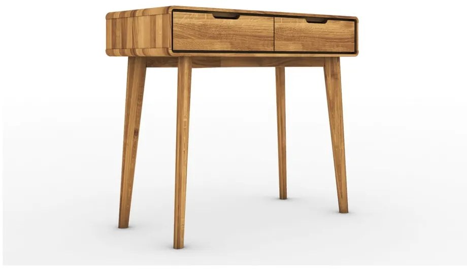 Tölgyfa fésülködőasztal 90x40 cm Greg - The Beds