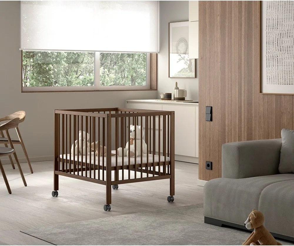 Barna bükkfa járóka 95x75 cm Dino – Vipack