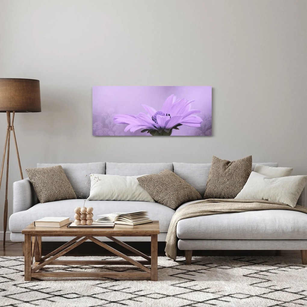 Kép - Ibolya virág (120x50 cm)