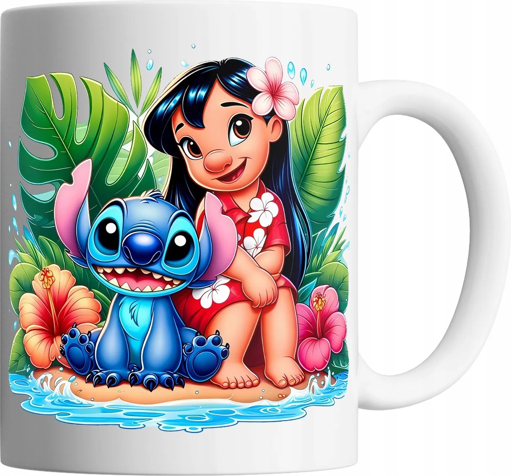 Bögre 330ml Lilo Sticz Angel Gyerekeknek Név