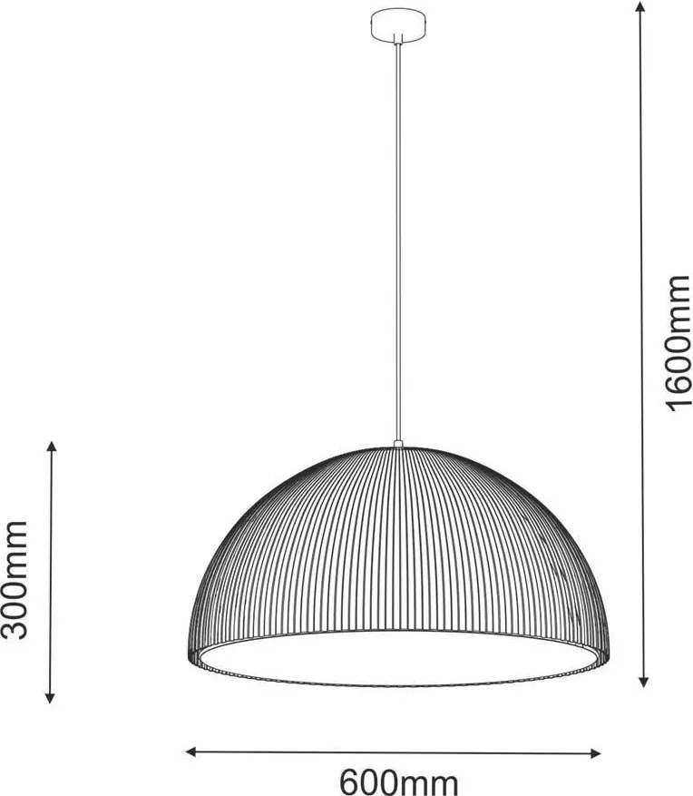 ANTIGO 5025 GANDRA Modern Függesztett Lámpa Fehér E27 IP20