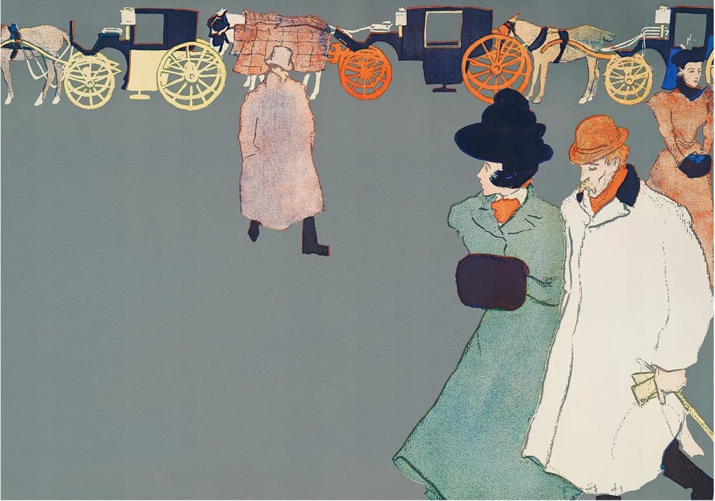 Fotótapéta Flizelin Dekoratív Hálószoba Hintó ruhák 208x146