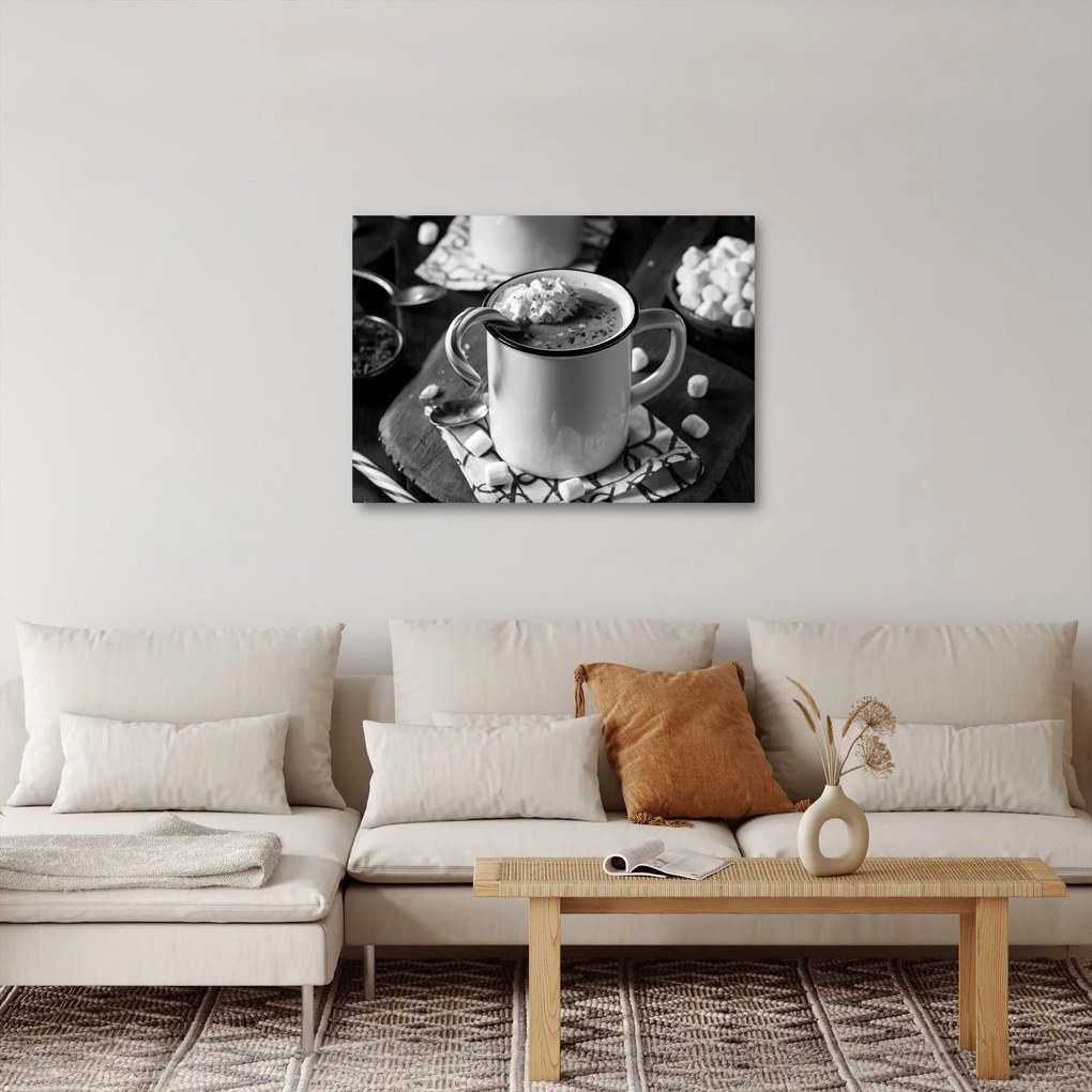 Kép - Karácsonyi forró csokoládé (70x50 cm)