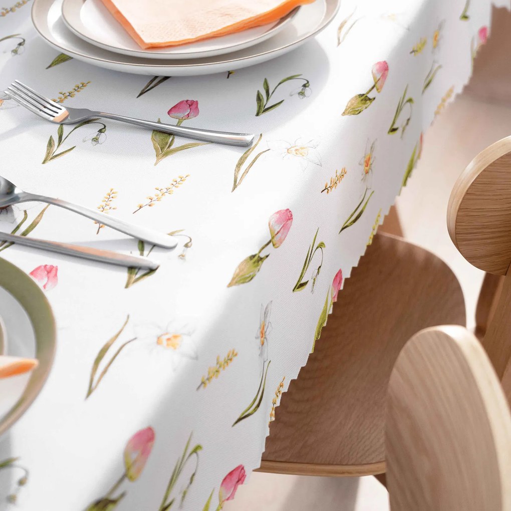Goldea teflonos asztalterítő - a tavasz érintése 120 x 180 cm