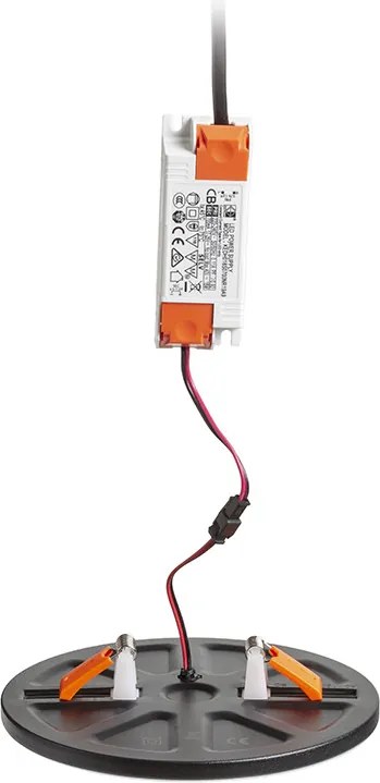 RENDL BJORK R 16 süllyesztett lámpa fekete 230V LED 12W 3000K