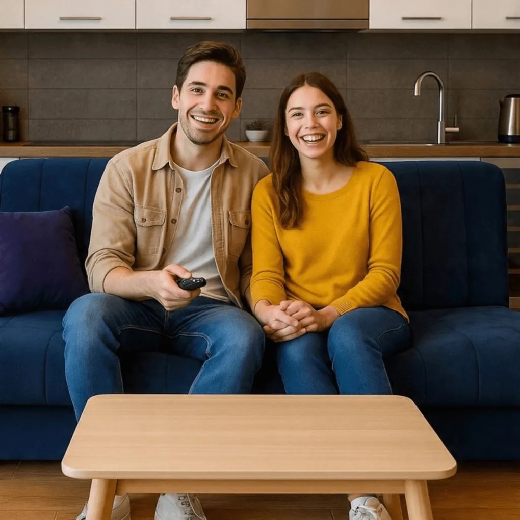 Sofa SIGMA Granatowa