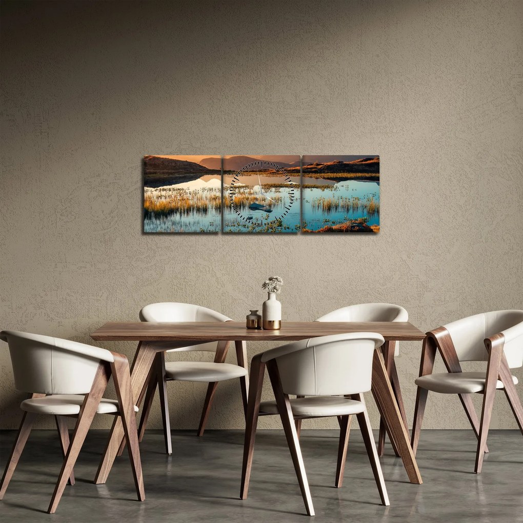 Kép - Lac Guichard (órával) (90x30 cm)
