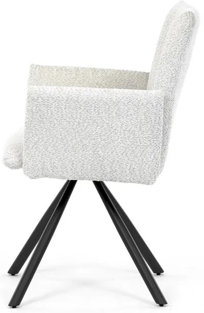 Krém Bouclé Étkezőszék. DCH-W1117 CRM2