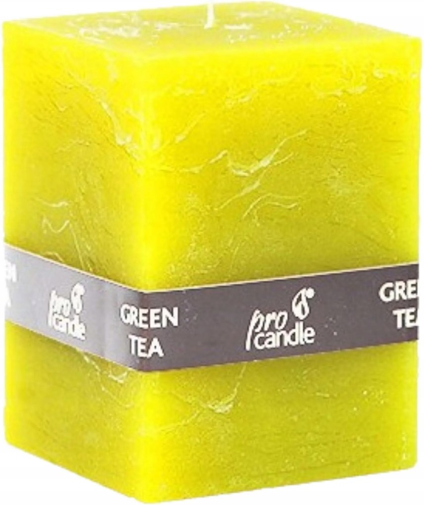 Paraffin dekorációs gyertya Zöld tea Pro-Candle