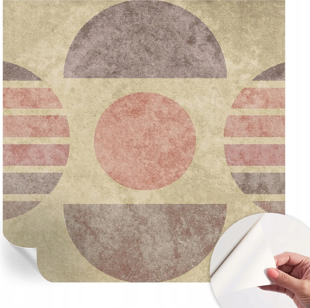 Modern öntapadós fotótapéta Mosható Geometrikus formák 250x250 cm