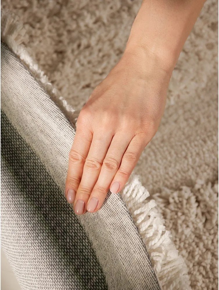 Krémszínű kézi szövésű kerek szőnyeg ø 160 cm Lambeth Jasper – Ted Baker