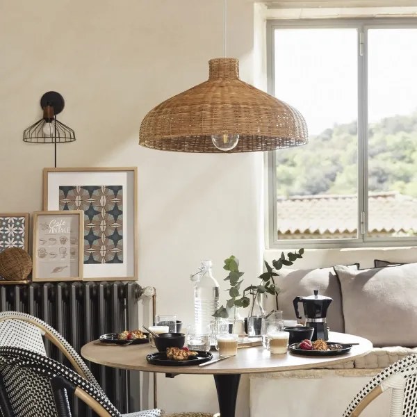 Atmosphera - Csillár zsinóron ORI 1xE27/40W/230V rattan