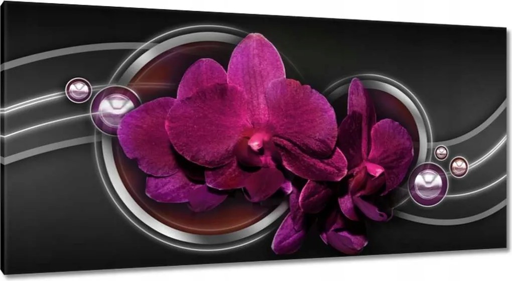 Vászonkép 115x55 Orchidea Virág Virágok