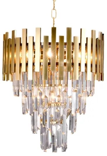 Csillár láncon ASPEN GOLD 9xE14/40W/230V