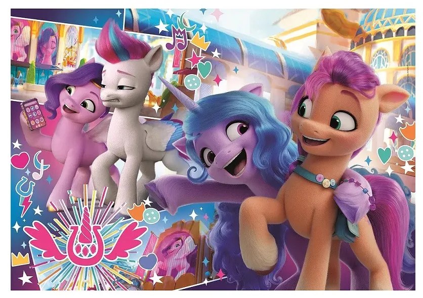 Én kicsi pónim Phone 104 db-os maxi puzzle Clementoni