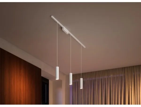 Philips - KÉSZLET 3x LED RGB Dimmelhető csillár zsinóron sínrendszerhez Hue LED RGB/15,6W/230V