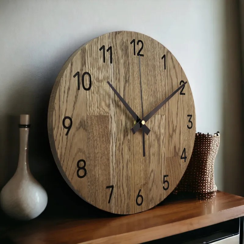 Minimalista tölgyfa falióra tölgyfa | OTRIPI