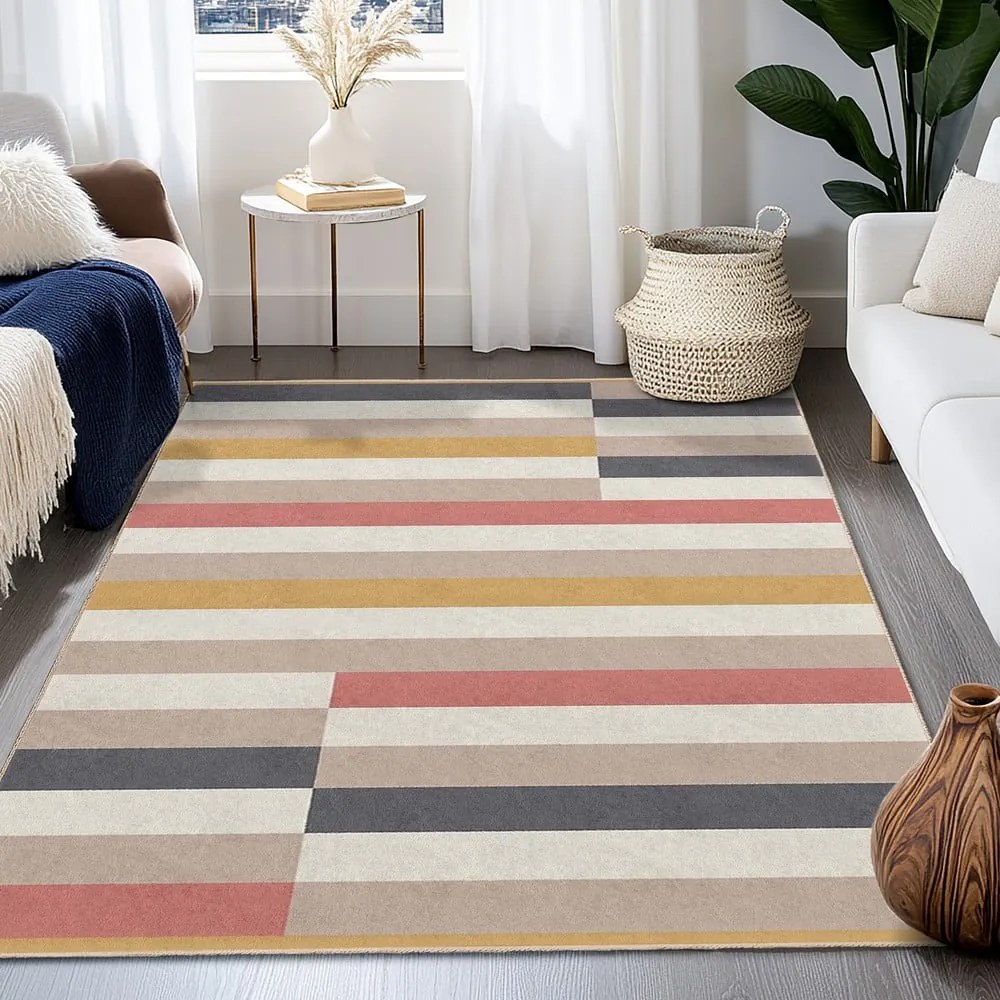 Mosható futószőnyeg 80x200 cm Rosy Bandas – Mila Home