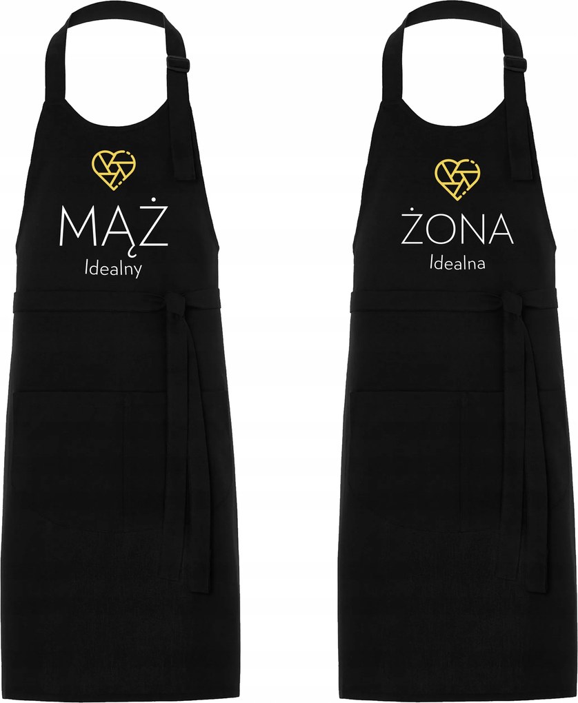 Kötény Szett Férj Feleség Ajándék Házassági Évforduló