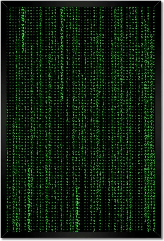 Poszterek keretben 40x60 Kód programozás Tábla