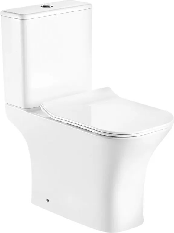 Nile monoblokkos kompakt WC hátsó kifolyással soft close ülőkével