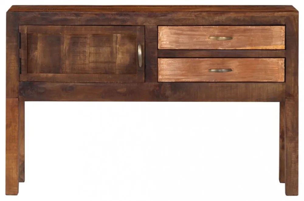 tömör mangófa tálalószekrény 118 x 30 x 75 cm