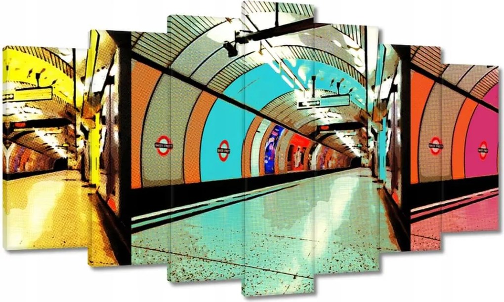 Festmények 140x80 London Alvilág